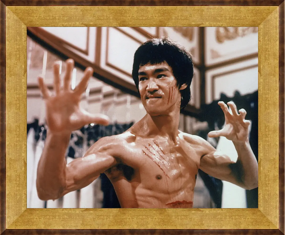 Картина в раме - Брюс Ли (Bruce Lee)