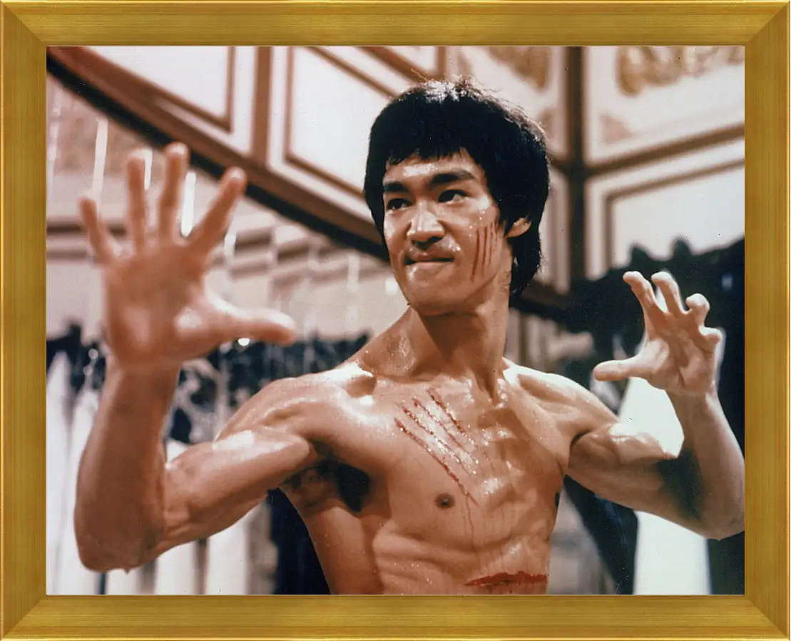 Картина в раме - Брюс Ли (Bruce Lee)