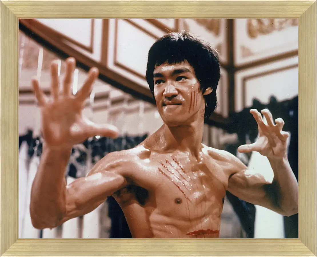 Картина в раме - Брюс Ли (Bruce Lee)