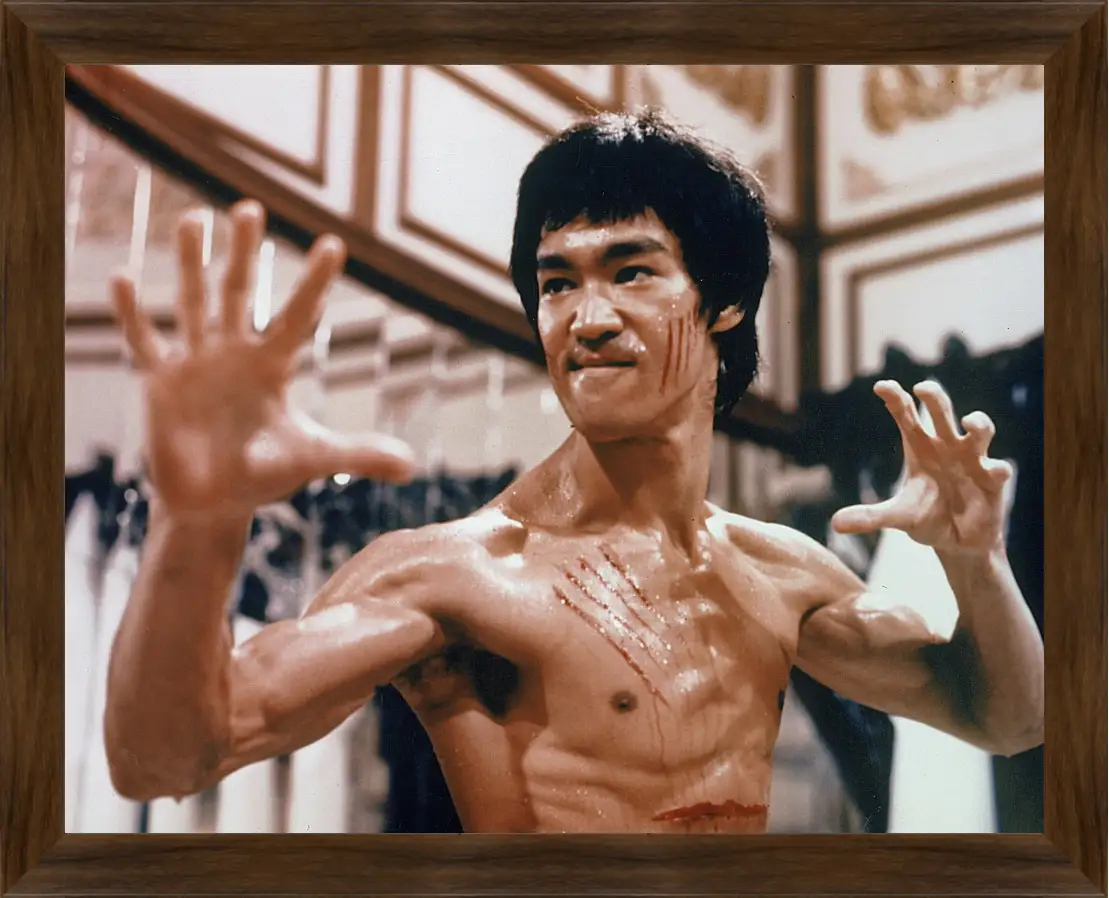 Картина в раме - Брюс Ли (Bruce Lee)