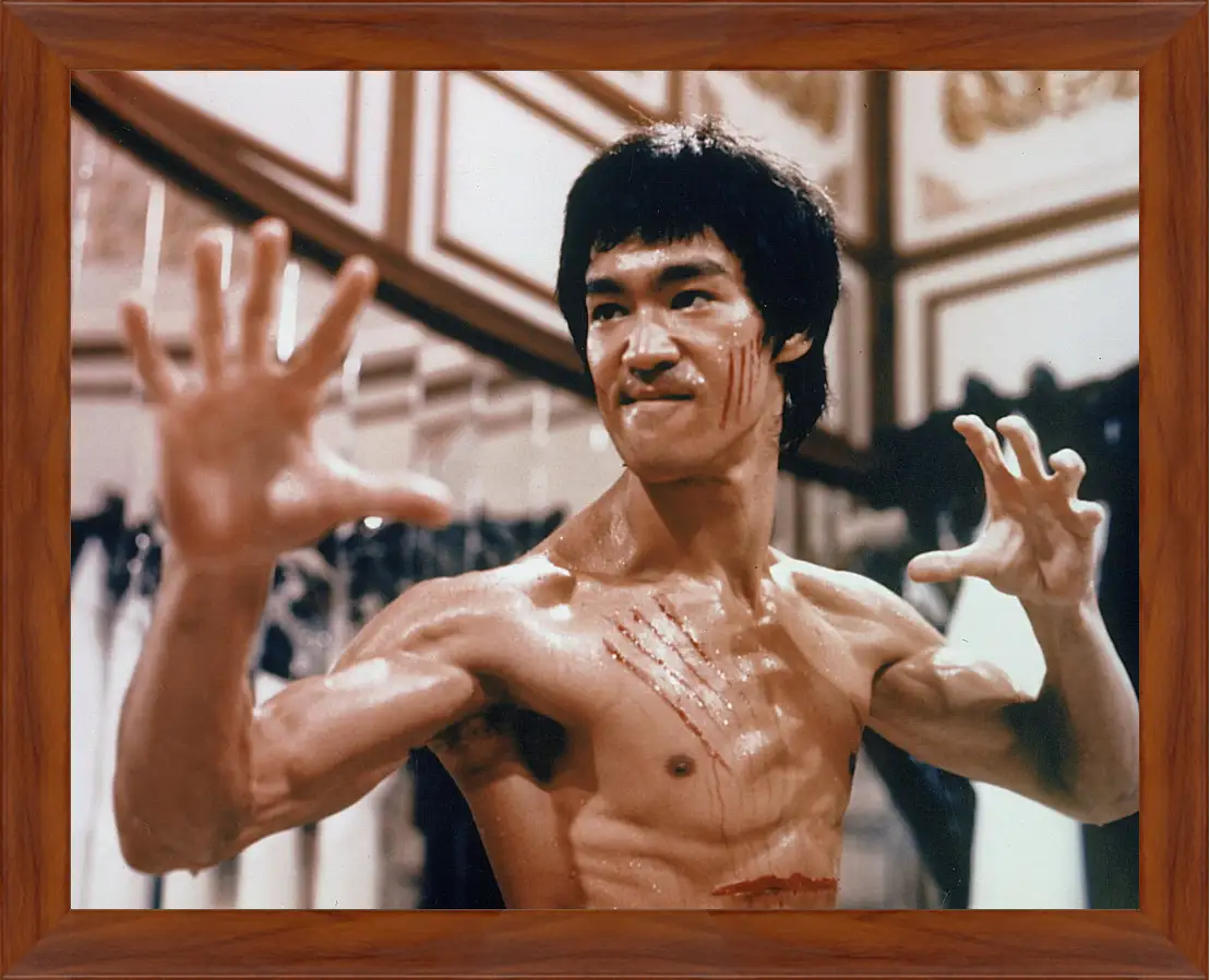 Картина в раме - Брюс Ли (Bruce Lee)