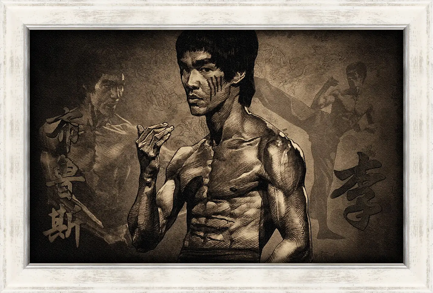 Картина в раме - Брюс Ли (Bruce Lee)