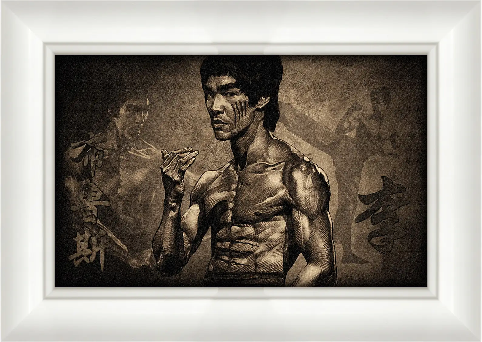 Картина в раме - Брюс Ли (Bruce Lee)