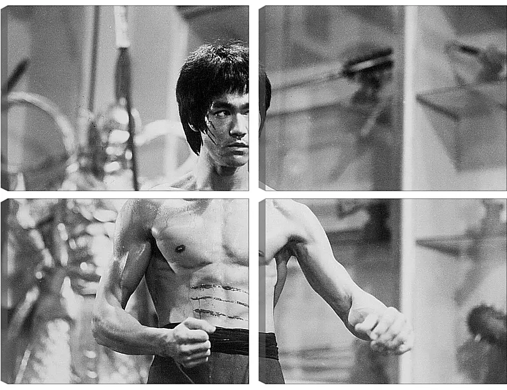 Модульная картина - Брюс Ли (Bruce Lee)