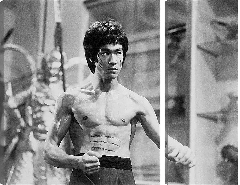 Модульная картина - Брюс Ли (Bruce Lee)