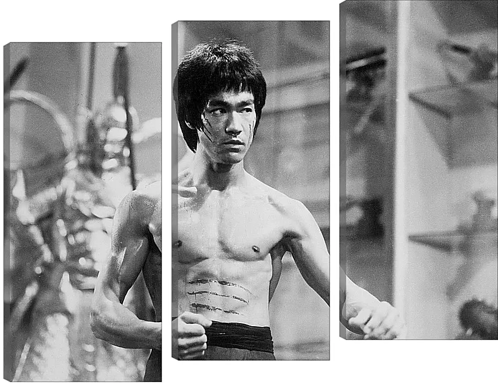 Модульная картина - Брюс Ли (Bruce Lee)