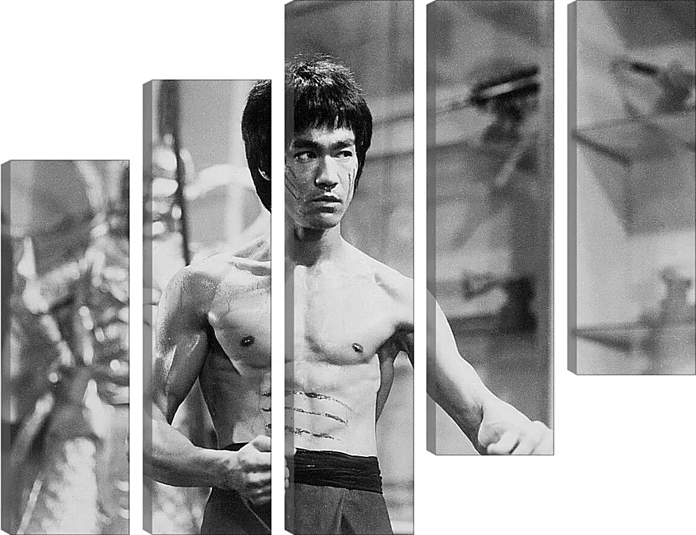 Модульная картина - Брюс Ли (Bruce Lee)