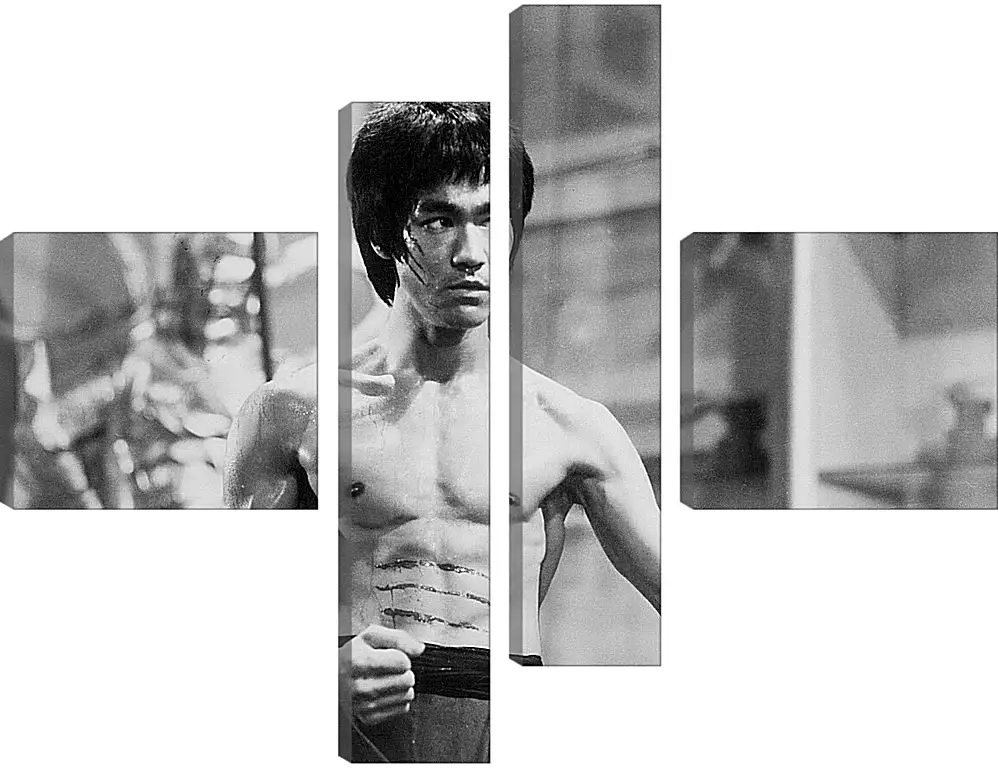 Модульная картина - Брюс Ли (Bruce Lee)