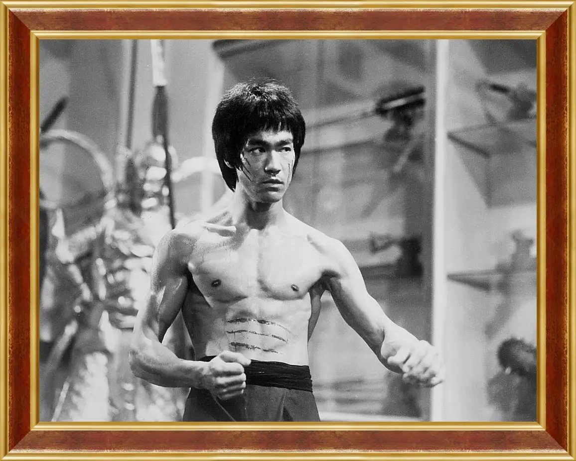 Картина в раме - Брюс Ли (Bruce Lee)