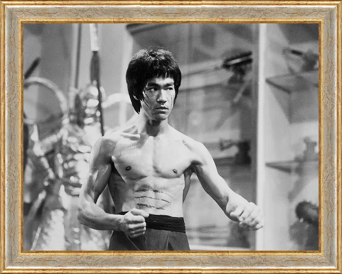 Картина в раме - Брюс Ли (Bruce Lee)