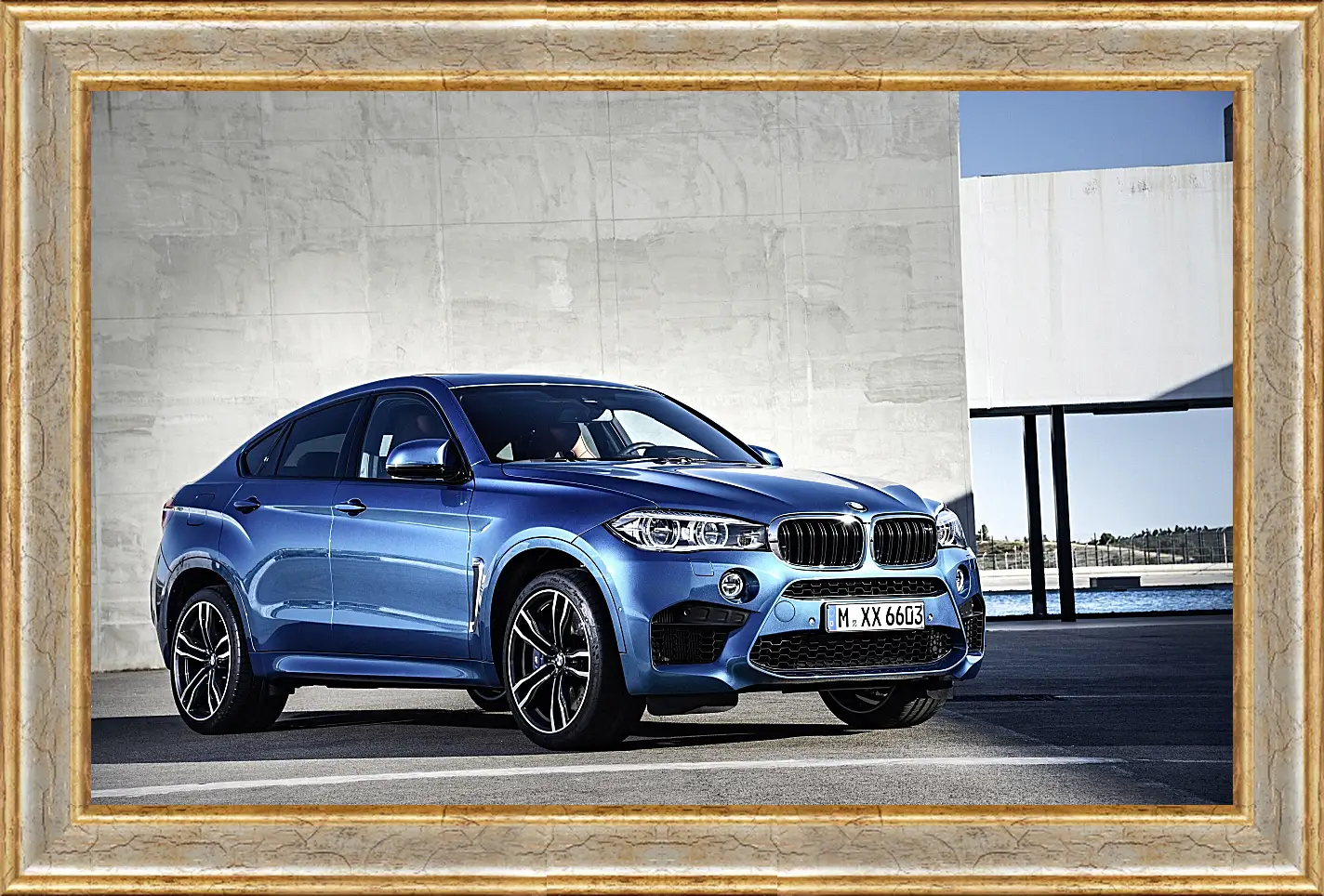 Картина в раме - BMW X6 M