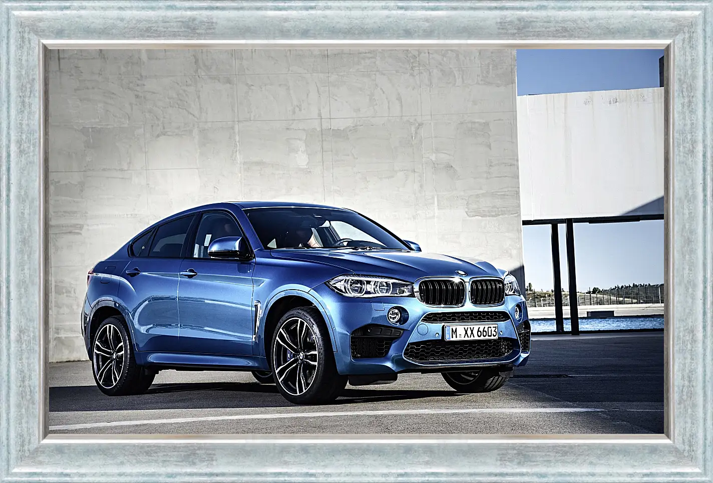 Картина в раме - BMW X6 M