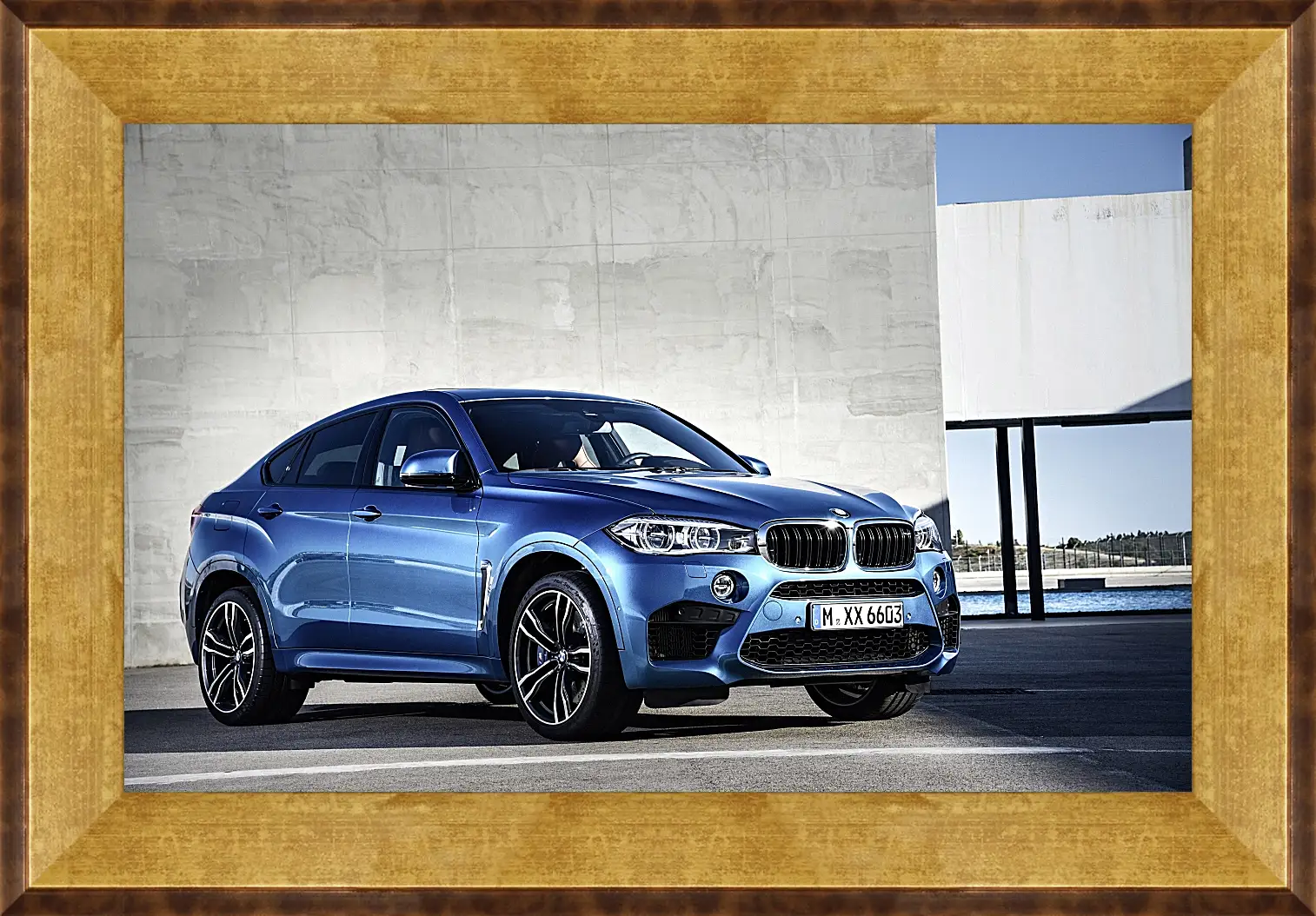 Картина в раме - BMW X6 M