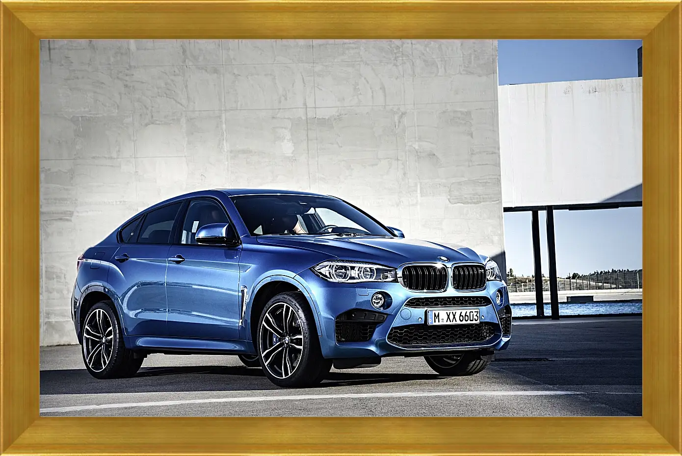 Картина в раме - BMW X6 M