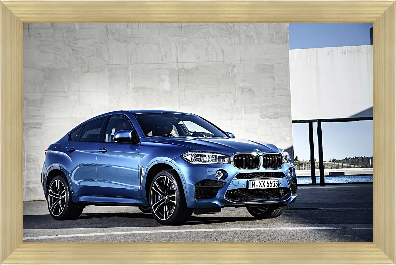 Картина в раме - BMW X6 M