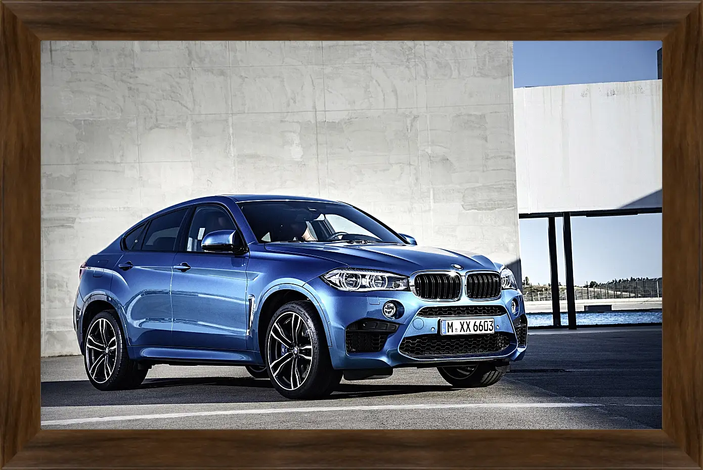 Картина в раме - BMW X6 M