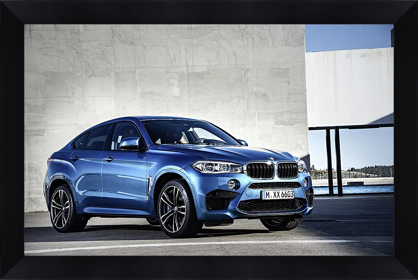 Картина в раме - BMW X6 M