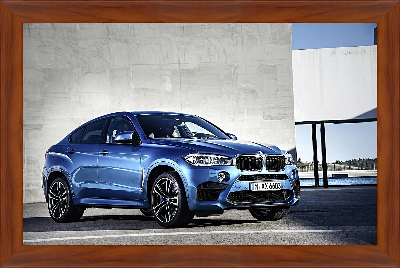 Картина в раме - BMW X6 M