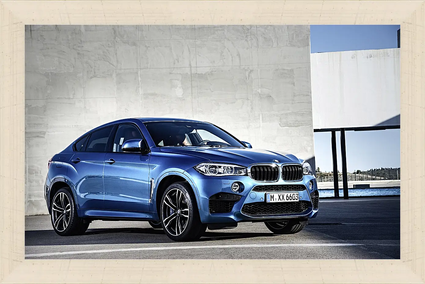 Картина в раме - BMW X6 M