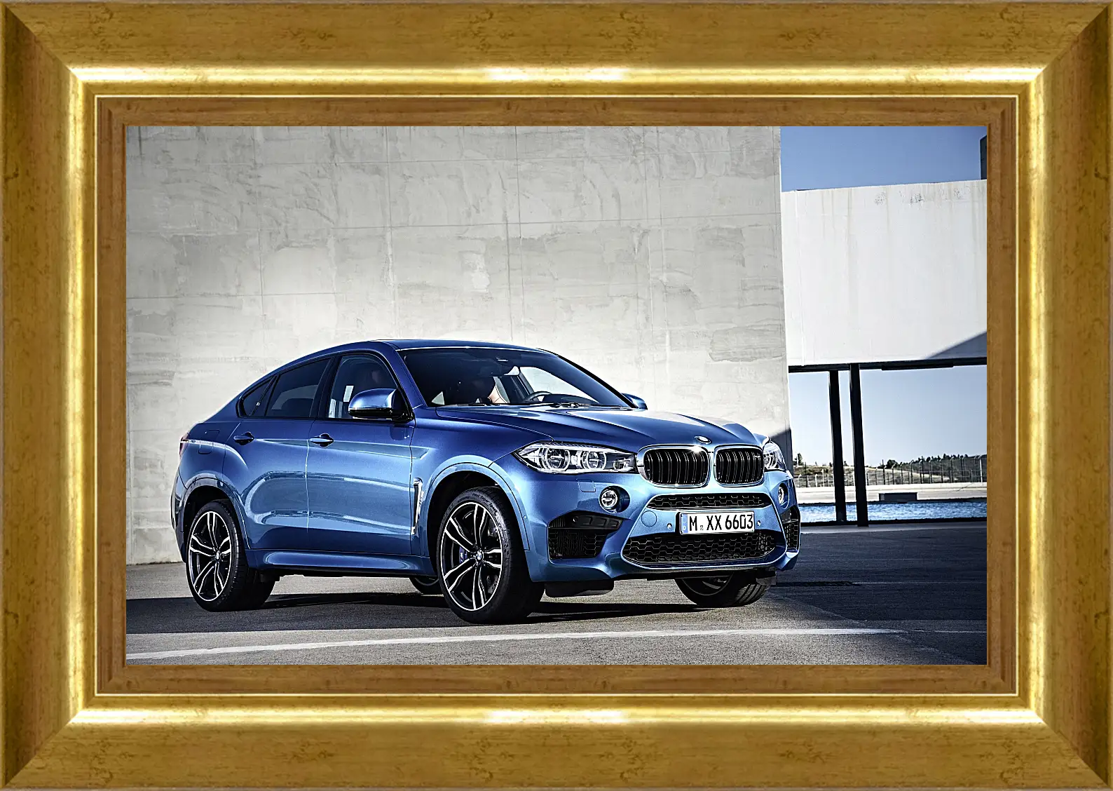 Картина в раме - BMW X6 M