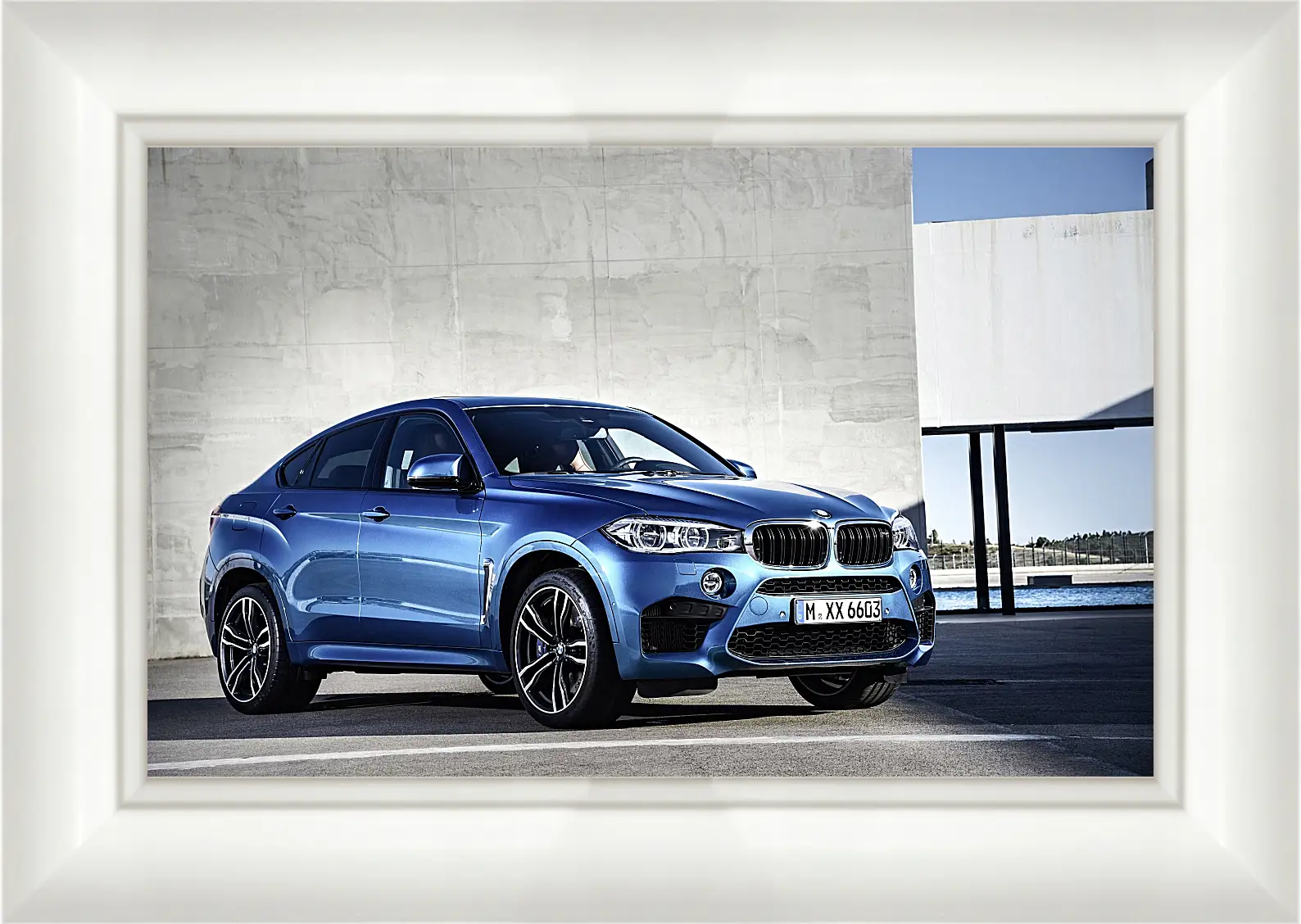 Картина в раме - BMW X6 M