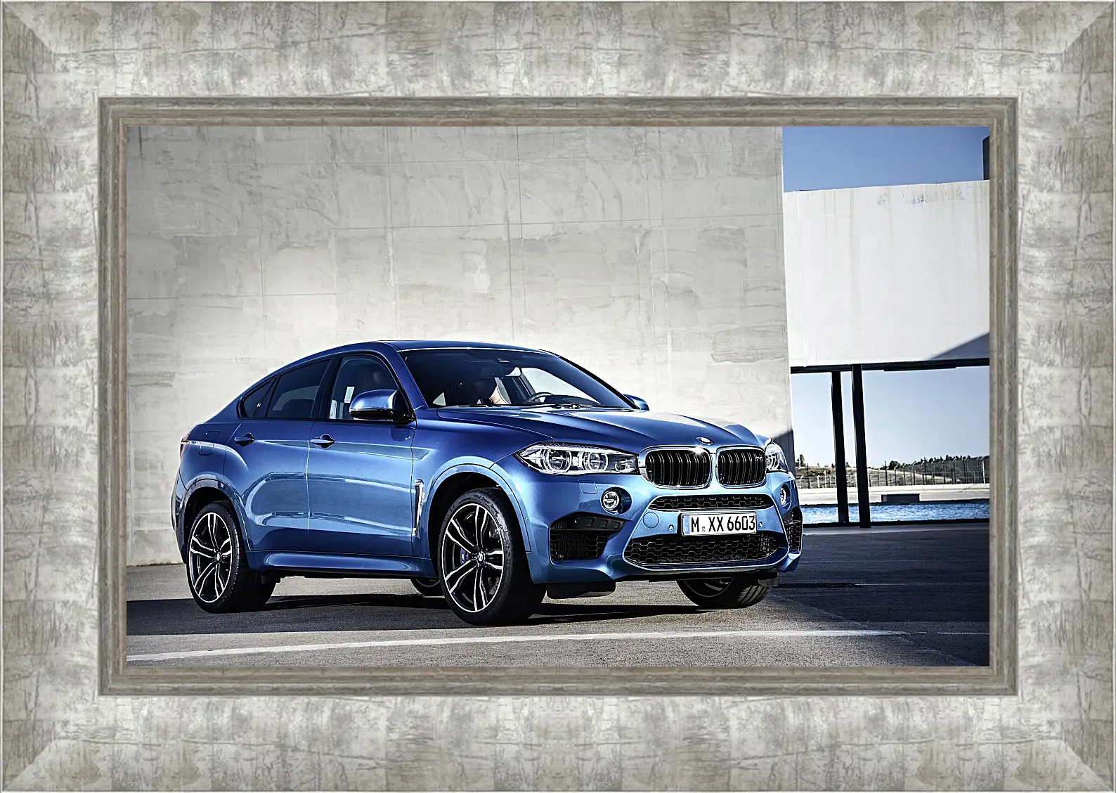 Картина в раме - BMW X6 M