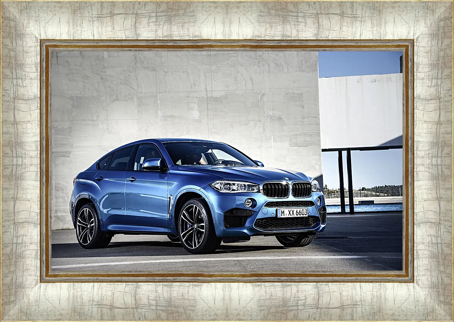 Картина в раме - BMW X6 M