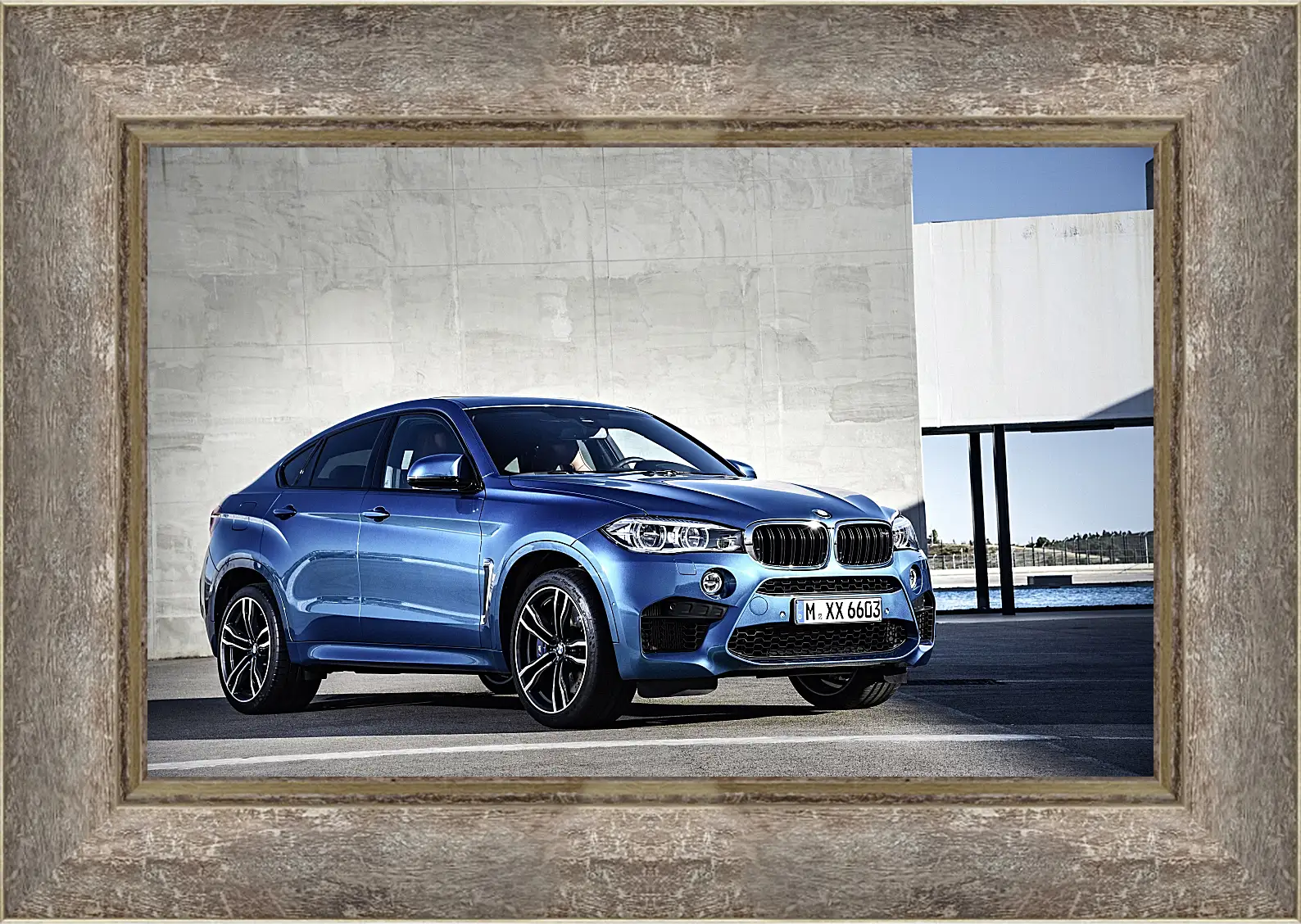 Картина в раме - BMW X6 M