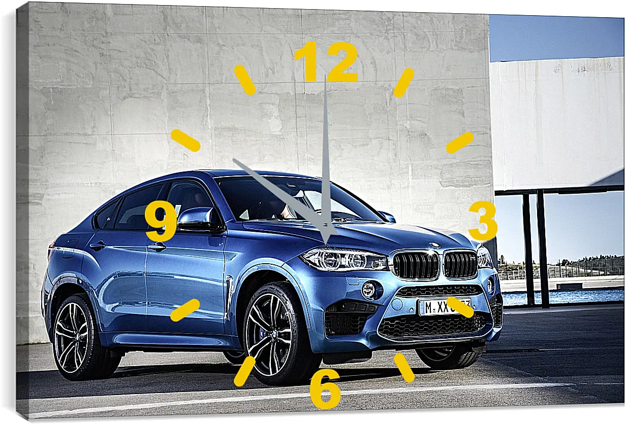 Часы картина - BMW X6 M