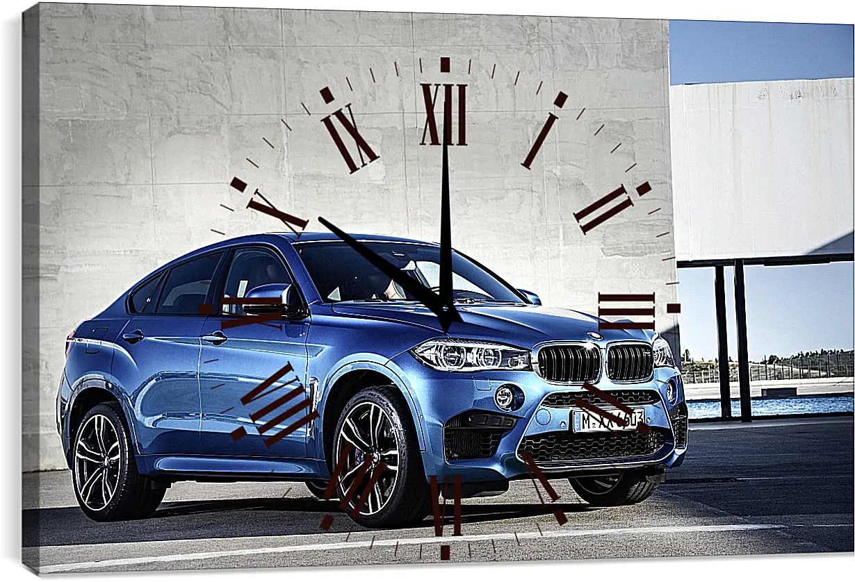 Часы картина - BMW X6 M