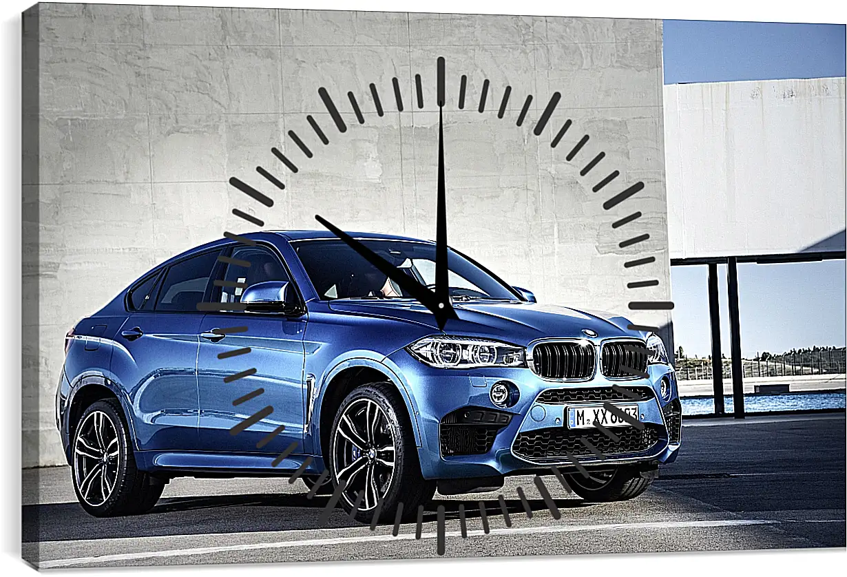 Часы картина - BMW X6 M