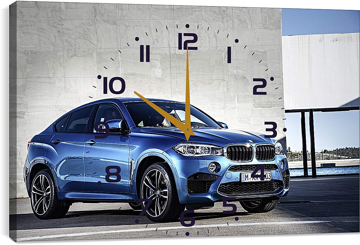 Часы картина - BMW X6 M