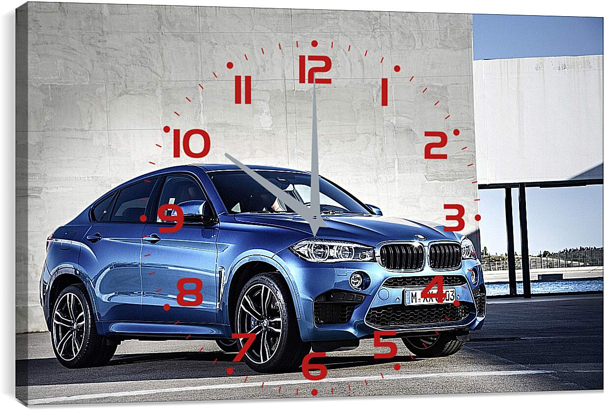 Часы картина - BMW X6 M