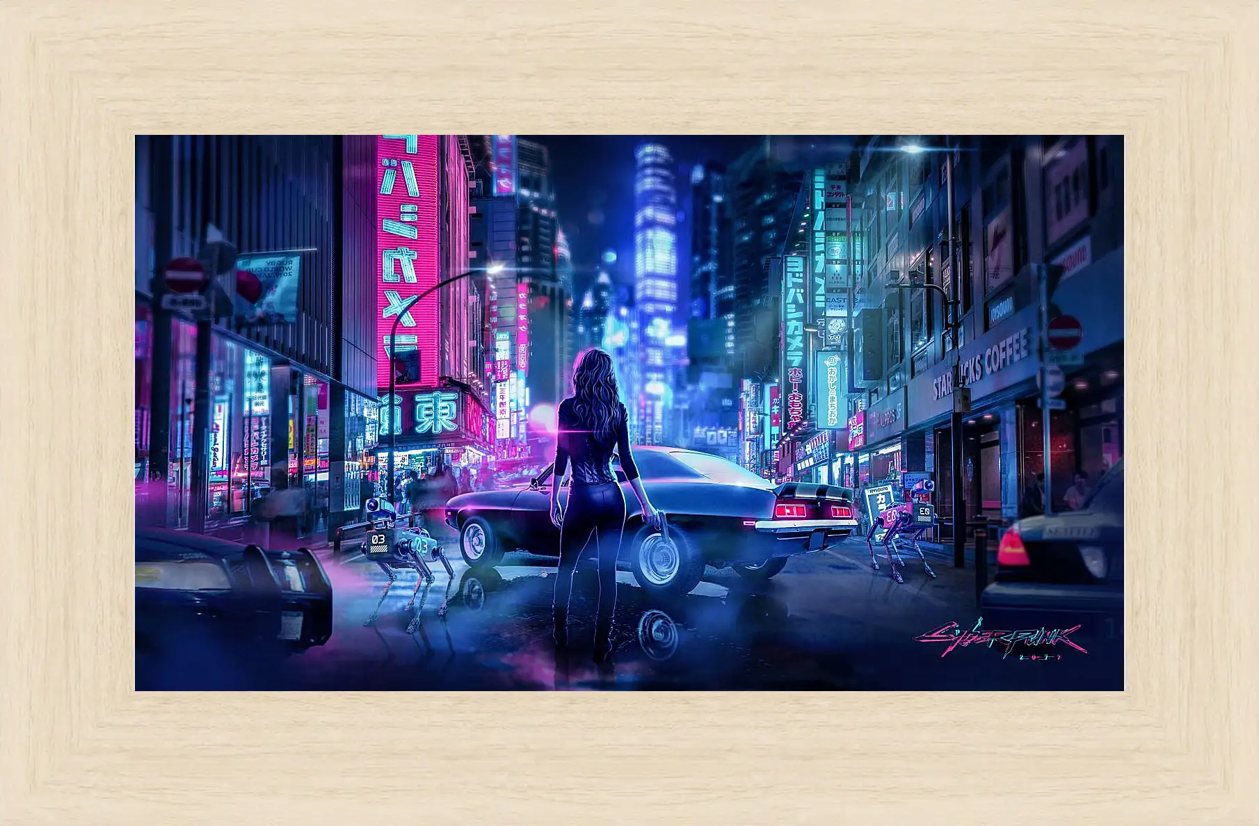 Картина в раме - Cyberpunk 2077