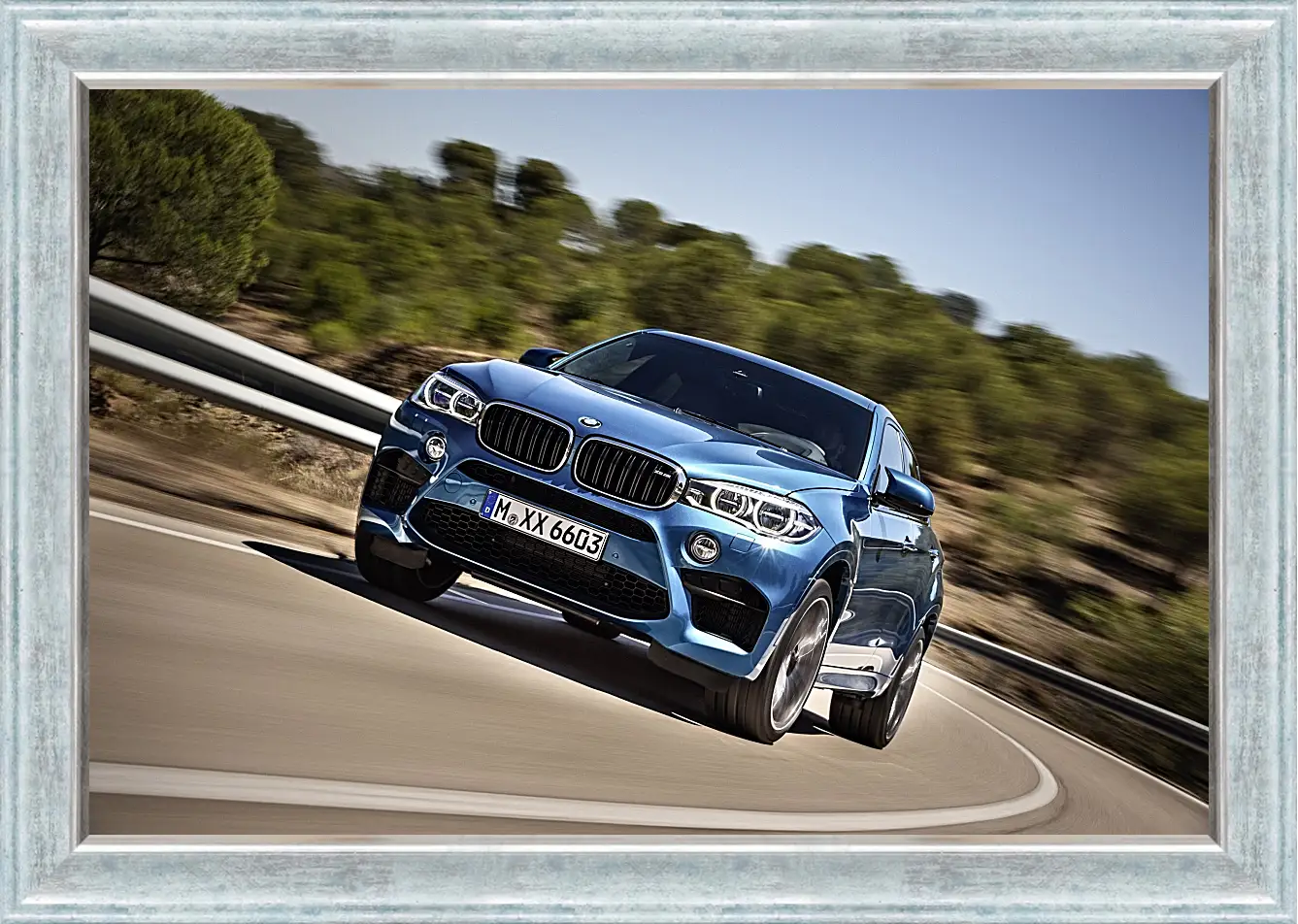 Картина в раме - BMW X6 M