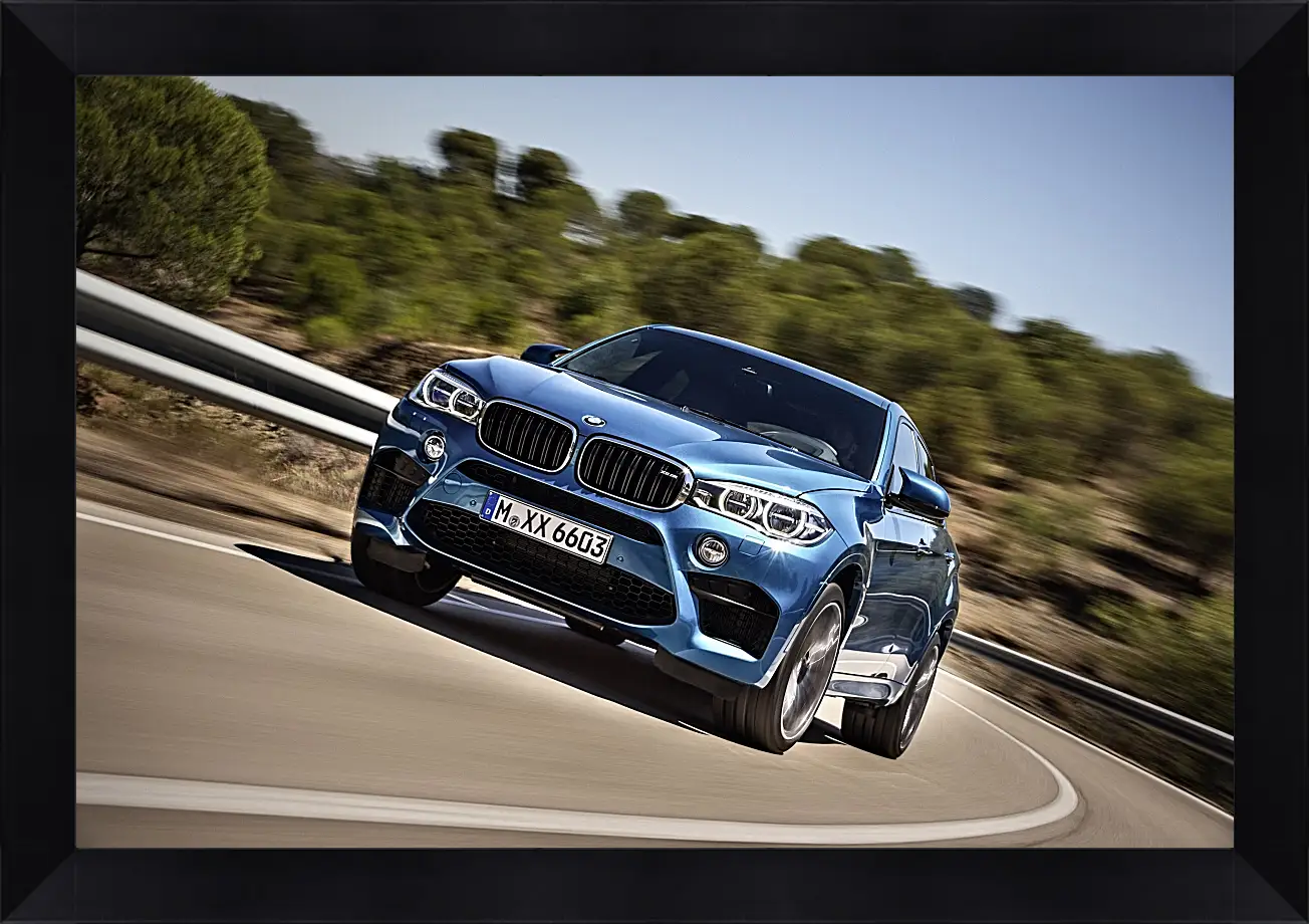 Картина в раме - BMW X6 M