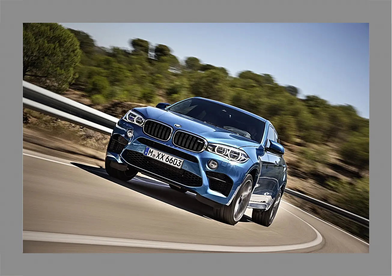 Картина в раме - BMW X6 M