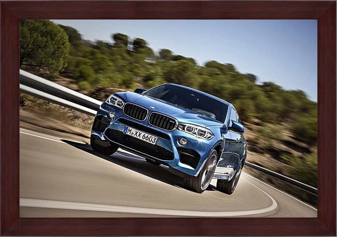 Картина в раме - BMW X6 M