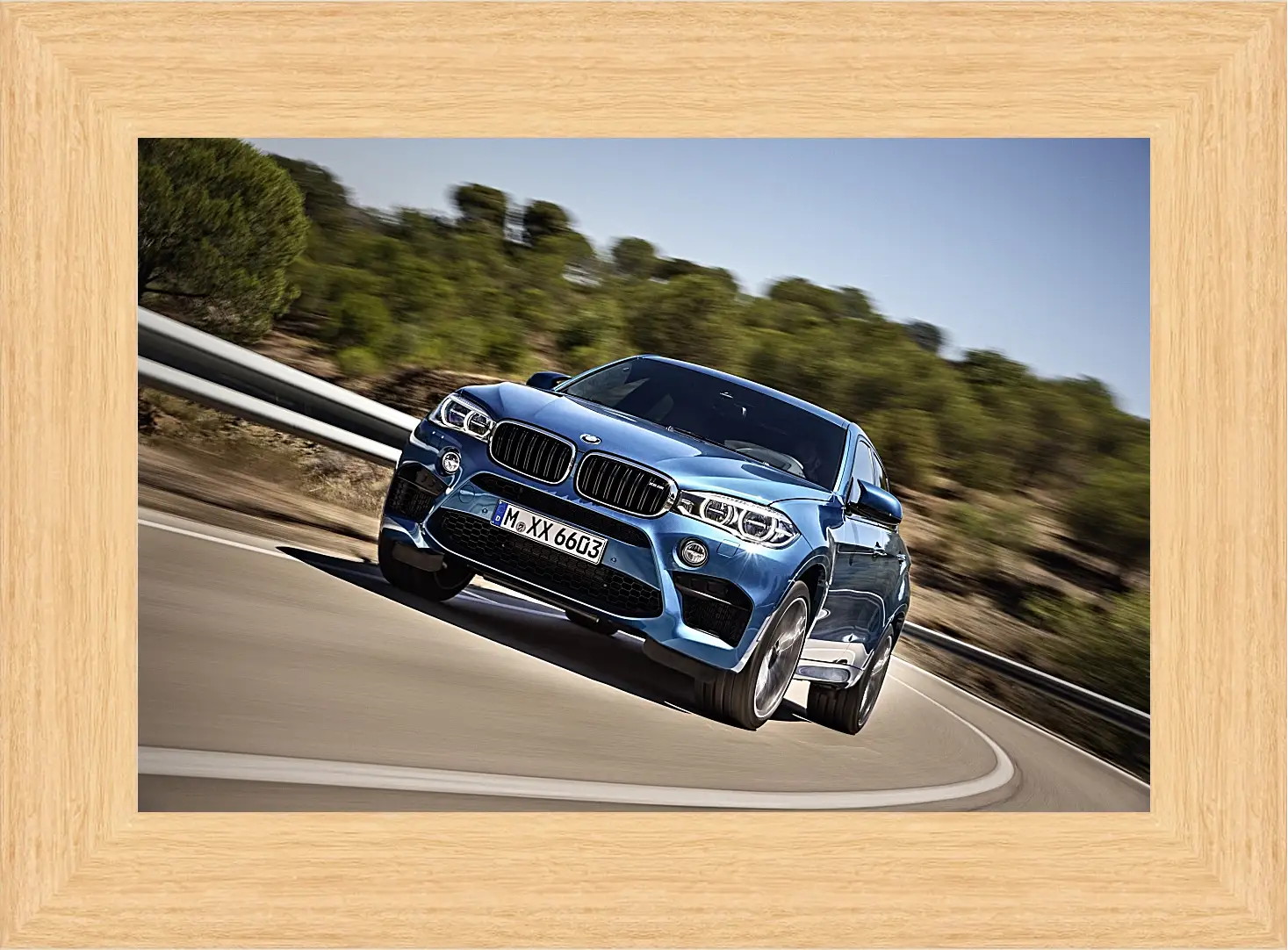 Картина в раме - BMW X6 M