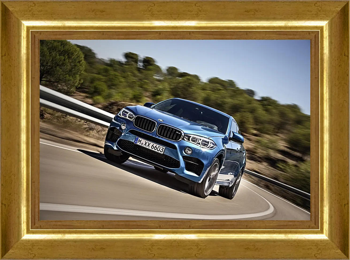 Картина в раме - BMW X6 M