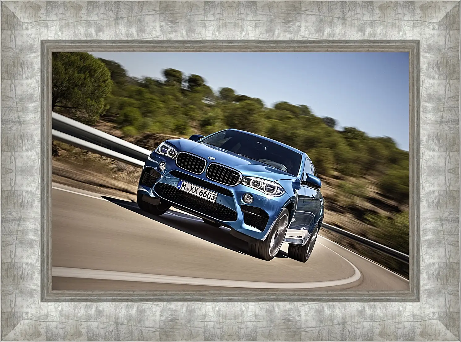 Картина в раме - BMW X6 M