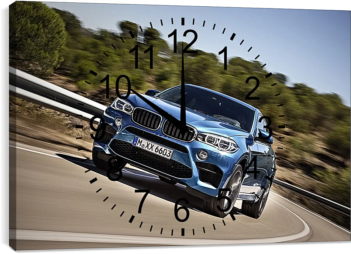 Часы картина - BMW X6 M