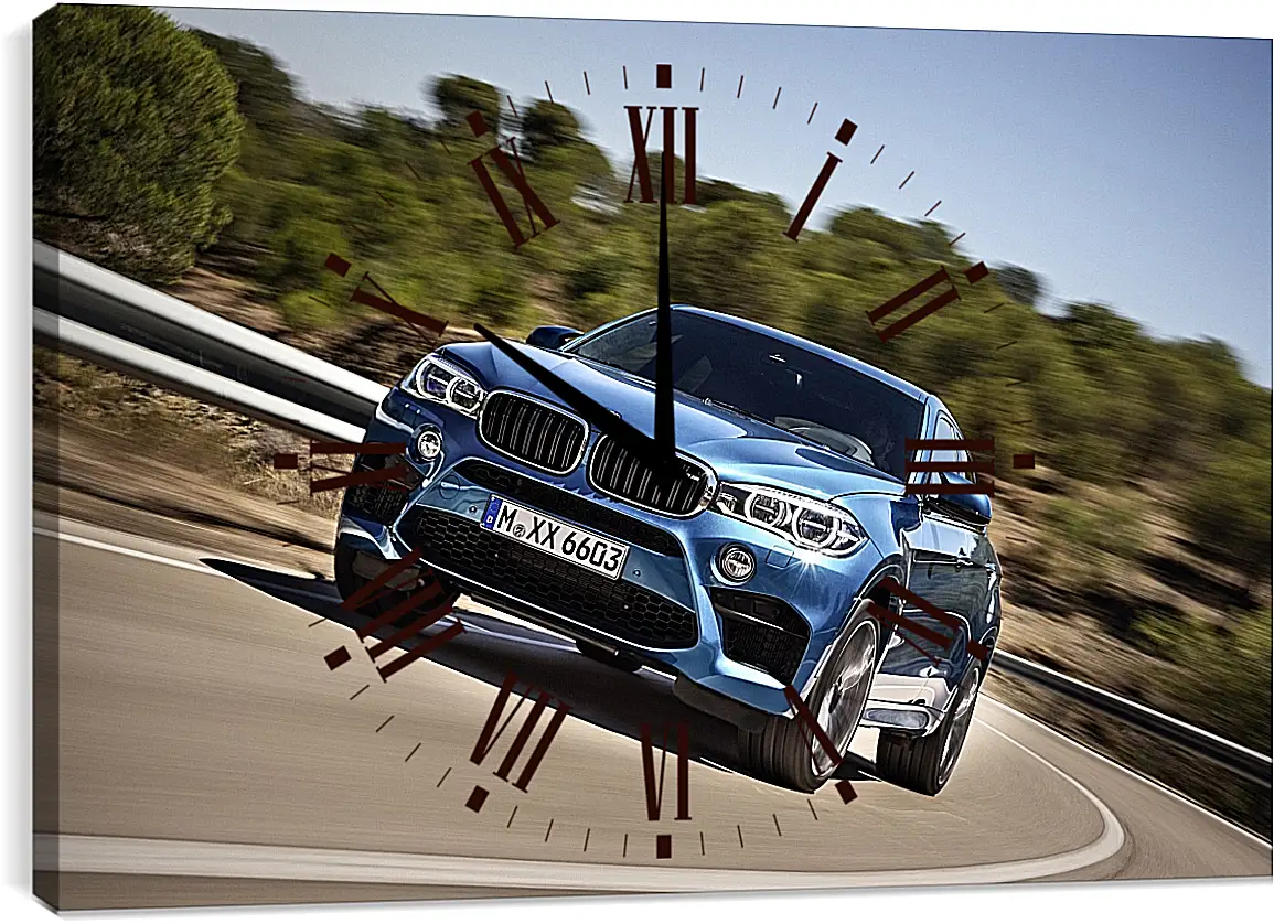 Часы картина - BMW X6 M