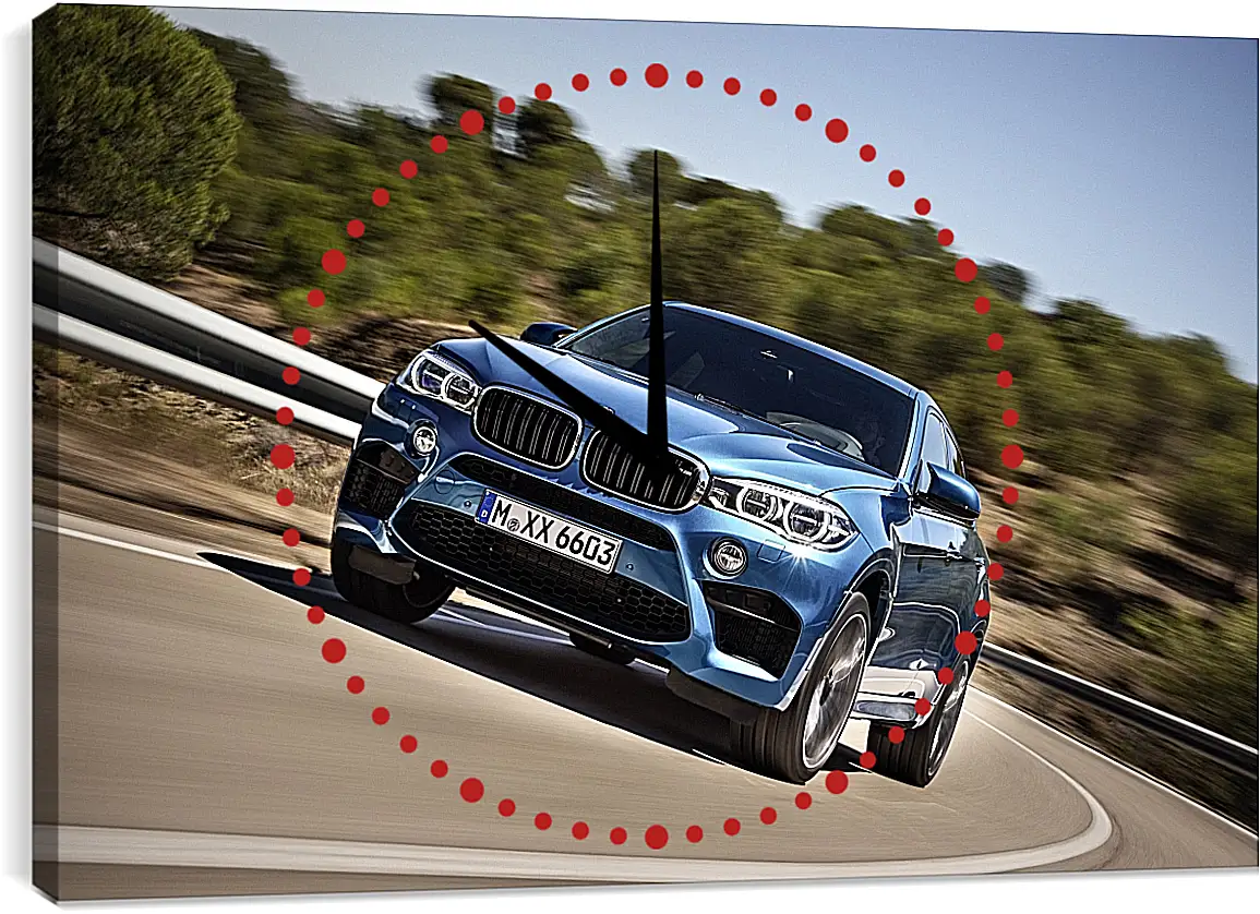 Часы картина - BMW X6 M