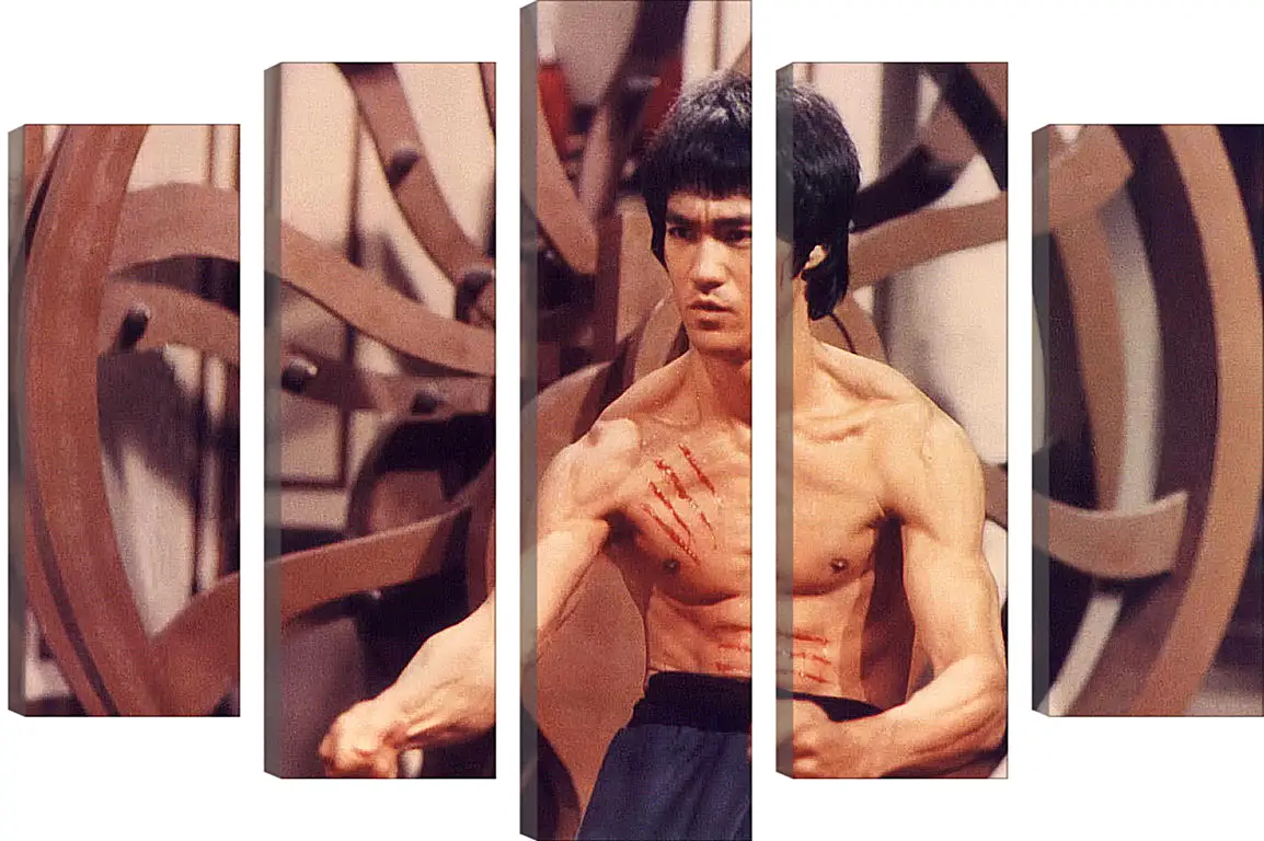 Модульная картина - Брюс Ли (Bruce Lee)