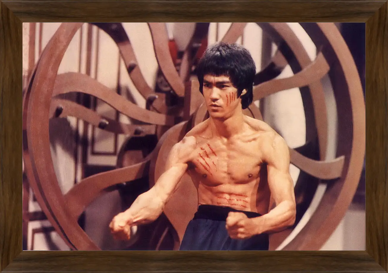 Картина в раме - Брюс Ли (Bruce Lee)