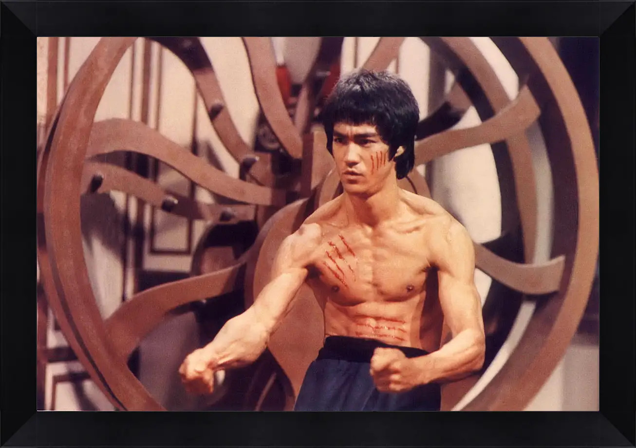 Картина в раме - Брюс Ли (Bruce Lee)