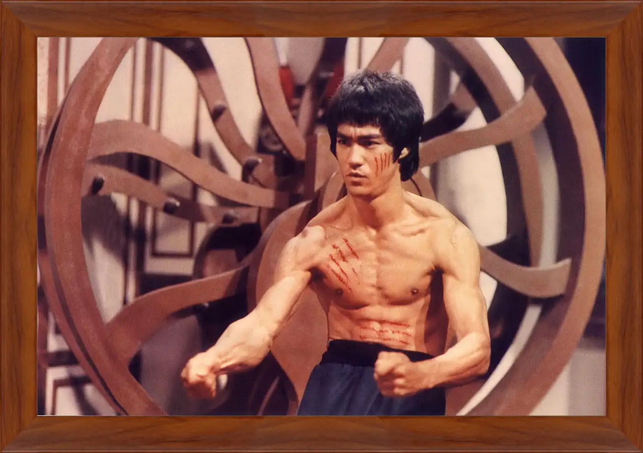 Картина в раме - Брюс Ли (Bruce Lee)