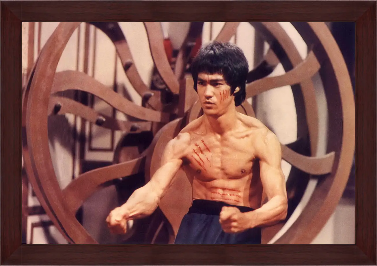 Картина в раме - Брюс Ли (Bruce Lee)