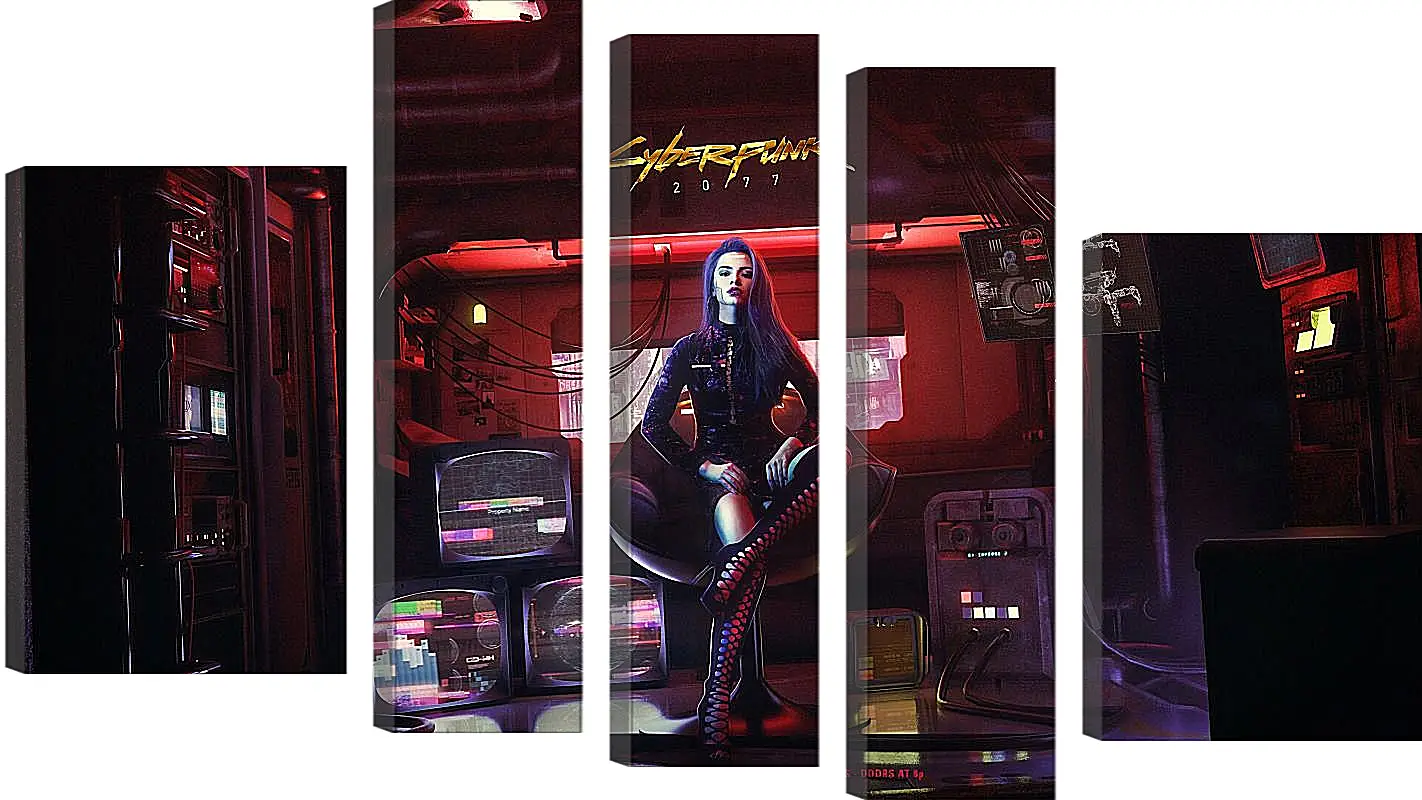 Модульная картина - Cyberpunk 2077